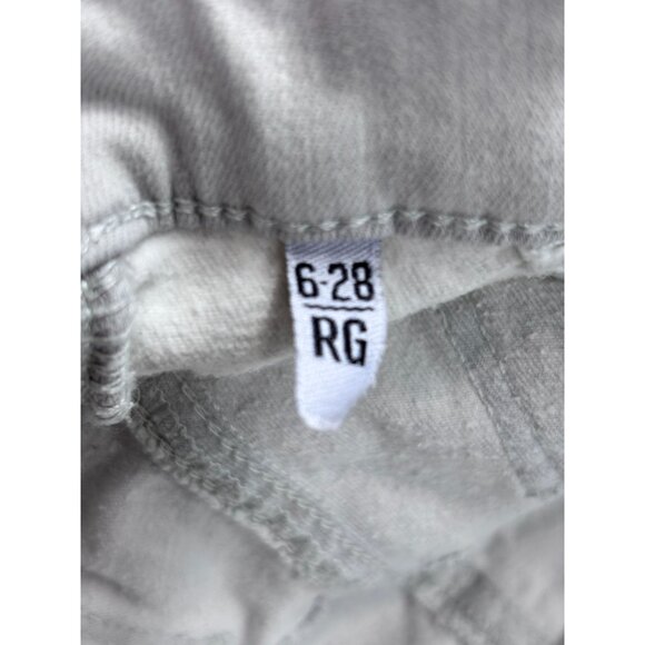 Gap 1969 Womens Inner Cozy Leggings Size 6 28R Light Gray Denim - Picture 11 of 12